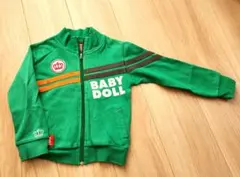 BABY DOLL グリーン トレーナー 110