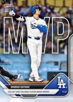 Topps NOW® 大谷翔平 2025 MVP OS-7 - メルカリ