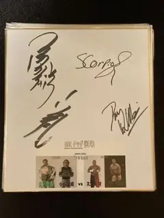 2025年最新】三沢光晴 サインの人気アイテム - メルカリ