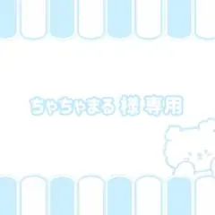 ちゃちゃまる様専用