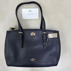 廃盤品COACH ブラック レザートートバッグ2wayF36637 - メルカリ