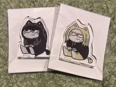 サカモトデイズ プラザ ジロリ ミニアクリルブロック キャット 神々廻　大佛