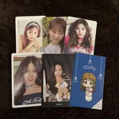 TWICE TZUYU トレーディングカード 6枚セット