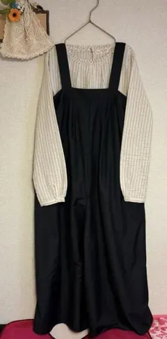 再値下げしました！スタジオクリップサロペットロングパンツ