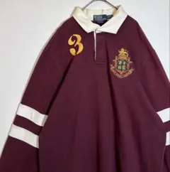 ラガーシャツ長袖