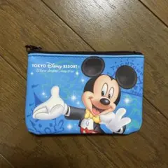 東京ディズニーリゾート ミッキーマウス ポーチ チケット柄