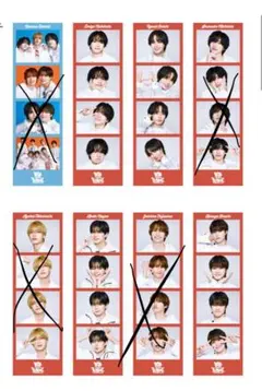 なにわ男子 2025 BON BON VOYAGE グッズ フォトカード