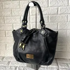 XXXM様専用美品 マークバイマークジェイコブス シボ革レザーバッグ 2way