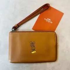 Disney×Coach Mickey Corner Zip Pouchのサムネイル