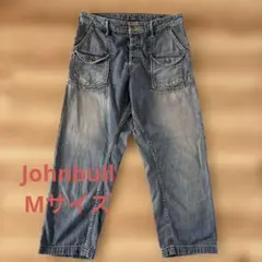 Johnbull デニムパンツ ブルー 七分丈のサムネイル