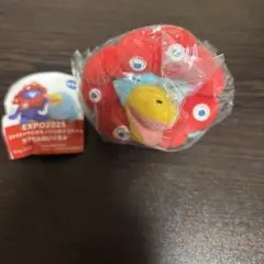 ミャクミャクとカモノハシのイコちゃん カプセルぬいぐるみ ミャクミャクなりきり