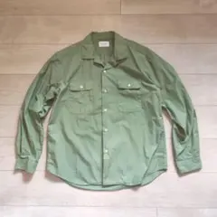 マニュアルアルファベット LOOSE FIT OPEN COLLAR 2