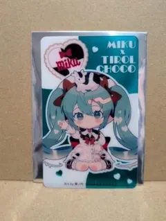 初音ミク チロル クリアカード