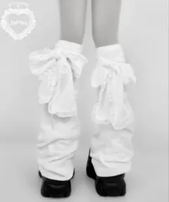 DimMoire レッグウォーマー 白 DimMoire レッグウォーマー 白 レッグウォーマー・ソックス・タイツ