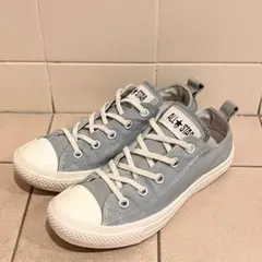 コンバースオールスター　ローカット　スリッポン　ライトブルー　奉仕品