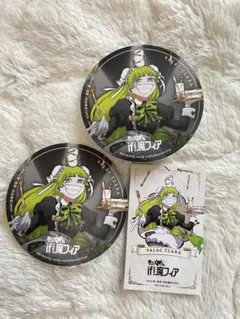 魔フィア クララ　アニメイトカフェ コースター&特典箔押しカード　魔入間
