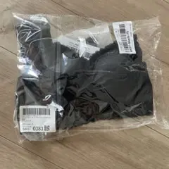 ブラジャー　ショーツ　新品　ノンワイヤー　ナイトブラ　黒色　C70(目安)