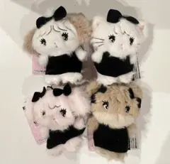 mikko BLACK RIBBON マスコット 全4種セット