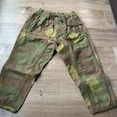 デニムダンガリー迷彩柄 ハーフパンツ 130サイズ