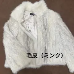 高級✨　サファイヤミンク コート White Mink ホワイト ミンク 2025年最新】ミンク 毛皮 白の人気アイテム - メルカリ