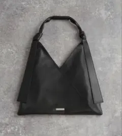 【新品】現行品　ELUNIS リボン合皮トートバッグ　マルジェラ風