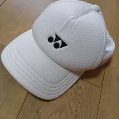 YONEX ヨネックス キャップ ホワイト - メルカリ