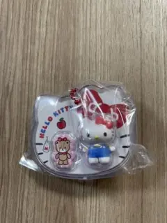 【新品】サンリオキャラクターズ パッケージチャーム＆チョコボーロ　キティ