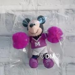 ディズニー Cheer Together ぬいぐるみチャーム ミッキー パープル