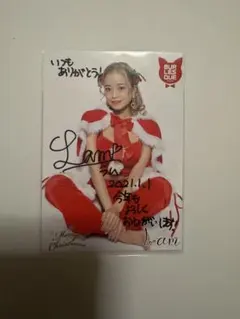ロクサンエンジェル　ぱんな　直筆サイン入りブロマイド　写真　バーレスク東京 ロクサンエンジェル ぱんな ブロマイド 写真 バーレスク東京 - メルカリ