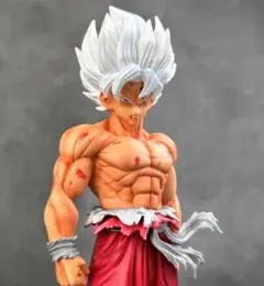 ドラゴンボール　孫悟空　スーパーサイヤ人 白色Ver.　フィギュア　塗装完成品