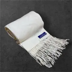 Burberry Blue Label バーバリー マフラー ホワイト フリンジのサムネイル