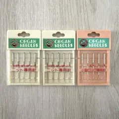 【未使用】ORGAN NEEDLES ニット専用針・小型ロック専用針セット