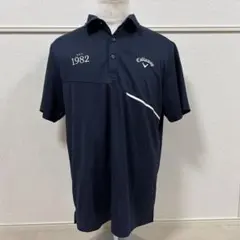 キャロウェイ　ゴルフメンズウェア　ポロシャツ　ネイビー　3L