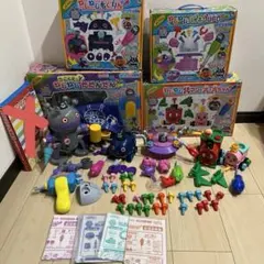 アンパンマン　ねじねじシリーズ　4箱　セット　だだんだん　もぐりん　UFO