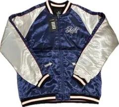 《新品》Subciety サテン刺繍スカジャン