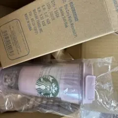 スタバ　ジェラートピケ　ピンク　スノードーム　タンブラー