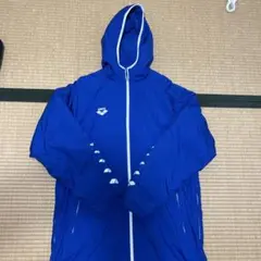 arena アリーナ ベンチコート ブルー　サイズＭ