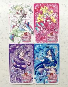 映画 キミとアイドルプリキュア 使用済 ムビチケ 4枚セット