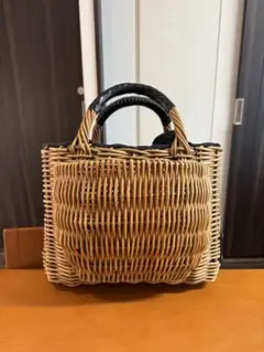 【あきあき様専用】ebagos ポケット付バスケットBLACK