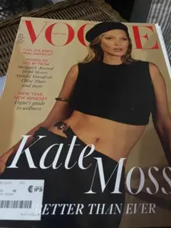 VOGUE BRITISH JANUARY 2021 KATE MOSS