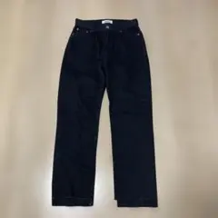Mila Owen デニムパンツ　黒カットオフ　サイズ0です。