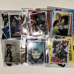 ヒロアカ　一番くじ　ステッカー　6種セット