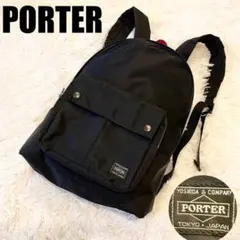 美品★PORTER × ILS L-fine コラボ リュック バックパック 黒