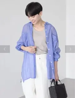 アメリカンホリック　シャツ　ブラウス　薄手素材