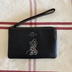 COACH ミニーポーチ ブラック