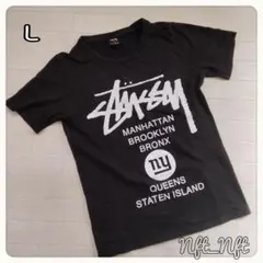 Stussy ブラック Tシャツ