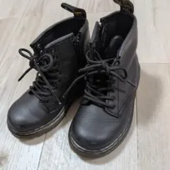 【美品】Dr. Martens キッズ ブーツ ブラック 14，14.5cmのサムネイル