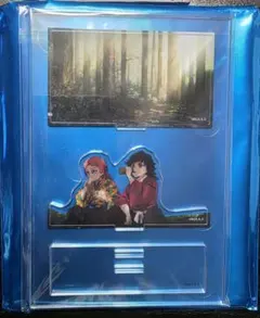 鬼滅の刃 柱カフェ ランダムミニジオラマアクリルスタンド 冨岡義勇　錆兎