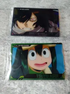 ヒロアカ　ウエハース4 相澤消太　蛙吹梅雨