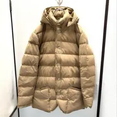 軽量防寒撥水 DoCLASSE サイズXL 東レ￼￼フード付きダウンジャケット